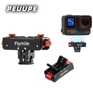 Suitable for Insta360 Ace Pro 2 Metal Two-Claw Quick Release Base X5/X4 Powerful Magnetic Expansion 