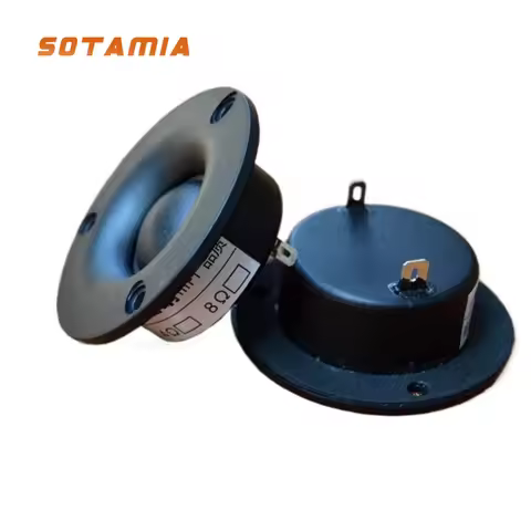 SOTAMIA 2PCS 3 Inch Tweeter 25 Core Natural Silk Film Fever 30KZ Ultra Tweeter HIFI Speaker Speaker 