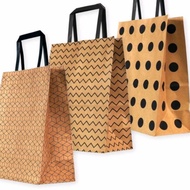 Paper Bag/Paper Bag Black Pattern