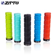 ZTTO Anti-Slip MTB Mountain Bike Grips ทนทาน Shock-Proof ยาง Fixed Gear จักรยาน Handlebar Grip ขี่จักรยาน Road Parts