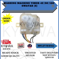 WASHING MACHINE TIMER 45'/90'/180'  6WAYAR (S) (W/M-WTM)