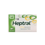 【OFFICIAL  STORE】Abbott Heptral 500mg 20s 护肝.祛油.排毒 胶囊【BUY 2 FREE 1】