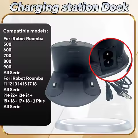 Charging station Dock For iRobot Roomba E5 E5152 E5154 E5158 E6 E6198 E619820 Robot vacuum cleaner R