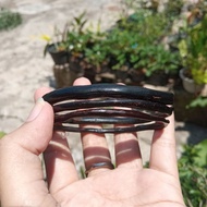Black sea root bracelet wrapped 3