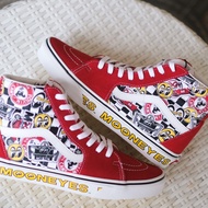 Vans SK8 Hi x Mooneyes Red Yellow Original