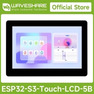 Waveshare ESP32-S3 5inch Capacitive Touch Display Development Board, 5-Point, 32-Bit LX7 Dual-Core P