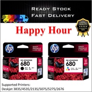 (Ready Stock) Hp 680 black &amp; Colour ink cartridge ink printer hp 680/ hp680/ hp 2135 ink/ hp 2676 ink