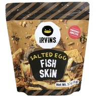 Irvins Salted Egg Fish Skin เออวินส์ หนังปลาทอดกรอบคลือบไข่เค็ม 105g.