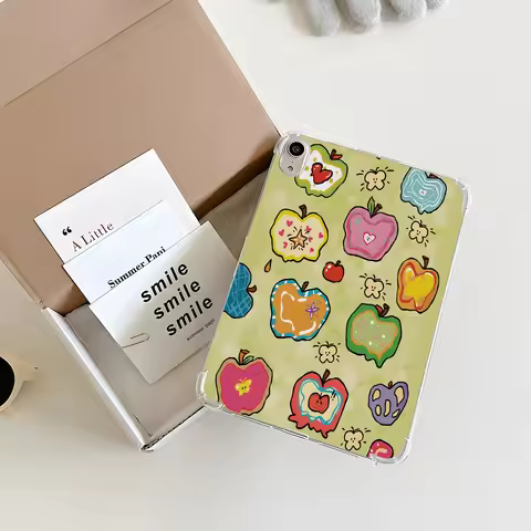 Ultra Clear Tablet Case for Apple iPad Pro 9.7 10.5 12.9 13 Air 2 3 11 13 mini 4 5 6 Shell Playful D
