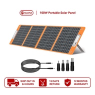 100W 60W Solar Panel | Flashfish Portable Solar Panel for Solar Generator Foldable Solar Charger Hig