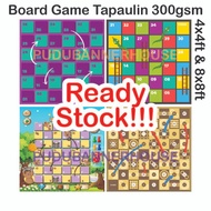 Board Game Tapaulin 300gsm / 4x4ft & 8x8ft / Family & School & Event / Playing Board Games / Maze Ga