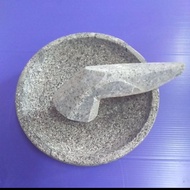 Cobek batu jawa Asli 20cm /25cm