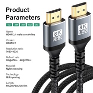 Hdmi Cable 2.1 Cable10K 8K Ultra High Speed HDMI Cord, Support 4K@120Hz 8K@60Hz