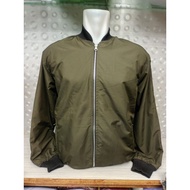 Plain reversible bomber jacket, men's bomber jacket, women's jacket, reversible parachute jacket