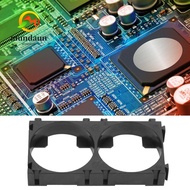 MUNDAUN 50pcs Lithium Battery Bracket, Shockproof Design Fixed Connection Clip Battery Pack Holder, 