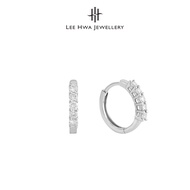 Lee Hwa Jewellery White Gold Diamond Earrings