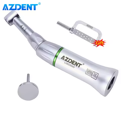 AZDENT Dental 4:1 Reduction Interproximal Stripping Contra Angle Handpiece with 40HD Strip
