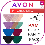 AVON PAM 10-IN-1 BIKINI PANTY PACK ( SIZE XL )- Avon Philippines 2 Best Seller Cash on Delivery Orig