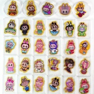 @@ 66 Water Shell Hot-selling Pure Gold 999 Cartoon labubu Mobile Phone Sticker labubu Gold Mobile P