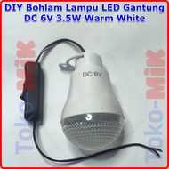 DIY Hanging Emergency LED Light Bulb DC 6V 3.5W 5V-6.6V 3.5 Watt