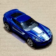 HW LOOSE Hot Wheels Corvette C7 Z06 Hotwheels Corvette C7 Z06 Blue HWbiru