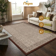 [MYNA] Anti-slip Silikon Karpet Warna Solid untuk Ruang Tamu | Anti-slip Silicone Plain Colour Livin