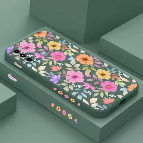 G60 Colorful Flower Silicone Phone Case For Motorola Moto G84 G60 G52 G62 G72 POWER G40F G24 G60S G3