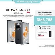 [BUY NOW] HUAWEI Mate X3 Smartphone | 12GB + 512GB | Slim Lightweight Quad-Curve Foldable Design | Durable Kunlun Glass | HUAWEI X-True Display with Ultra-High Resolution | Free Shipping