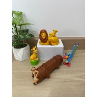 [Complete Set Of 4] The lion king Mcdonald's Happy Meal Collectible Toys Second Hand