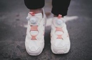 9527 REEBOK PUMP FURY 韓系 白粉紅橘色 充氣 女鞋 櫻花復活節 彩色點點 V69801