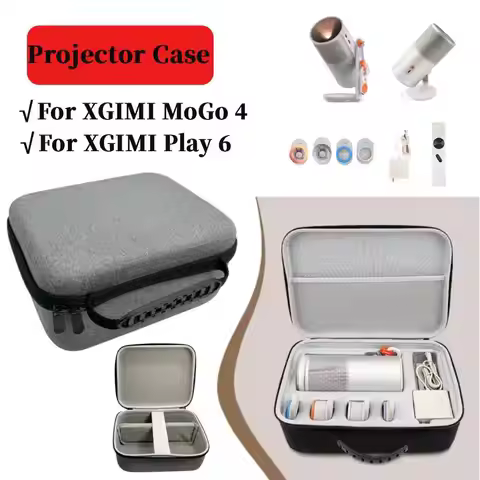 Projector Portbale Bag For XGIMI MoGo 4/Play 6 Protective Case Box Projector Bluetooth Speaker Prote