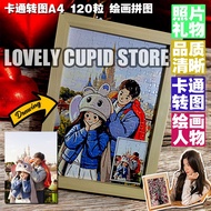 创意绘画礼物，卡通绘画改图礼物 Suprise Gift For Valentines /customize cartoon gifts, 生日礼物，定制照片卡通相框，520礼物，情侣礼物，男友礼物，