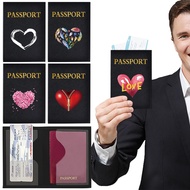 Leather Passport Cover Protection Passport Holder Credit Card IC Travel Passport Cover Leather PU Pa