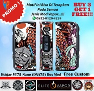 [Promo] Garskin HCigar VT75 Nano - Free Custom- Tsunami