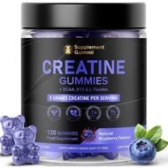 Creatine Monohydrate 5000mg dengan BCAA 500mg, B12 200mcg & Taurine 500mg 120ct untuk Lelaki & Wanit
