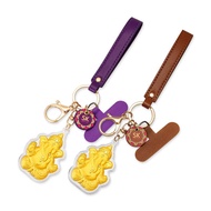 SK Jewellery Ganesha Blessings Gold Keychain Collectible