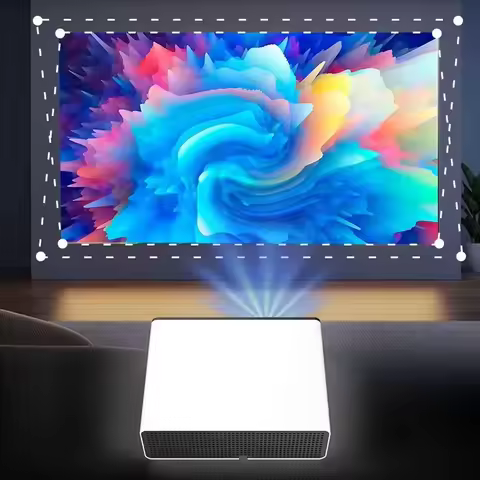 450lm Home Theater LINUX Smart Projector Full HD Auto Focus LCD Mini Projector with Bluetooth WiFi S