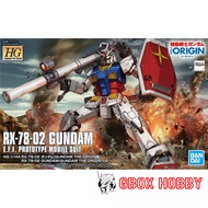 Gundam HG RX-78-02 Gundam The Origin GTO Bandai 1/144 Assembled Plastic Model