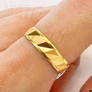 Xing Leong 916 Gold CBR Ring 916. Gold Rattan Split Ring