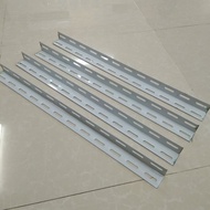 willis metal Steel Slotted Angle Bar/Slotted Post (1ft)