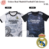 Baju Jersey Real Madrid Dragon Ltd. Ed. corak Bercolar graphic design naga Size S-xl