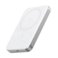 Anker A1664 MagGo Qi2 15W超薄磁吸行動電源10000mAh/白
