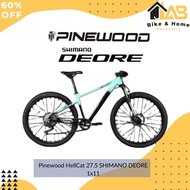 JAB.[High-end] . Pinewood HellCat 7 27.5er Mountain Bike Shimano Deore 1x11 speed Aluminum 6061 T6 L