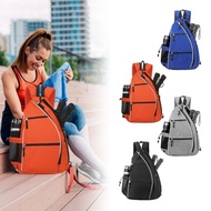 DLAY Pickleball Bag Pickleball Paddle Bag Pickleball Backpack Crossbody Sling Bag