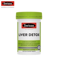 Swisse LIVER DETOX ล้างสารพิษตับ ดีท็อกซ์ตับ บรรจุ 120 เม็ด
