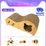 Cat Toy Chuồng Gỗ Cho MèoĐồ Chơi MèoNhà Gỗ Cho Mèo Hình Ghế Tình Yêu - GGTY01( TẶNG KÈM CỎ CATNIP )