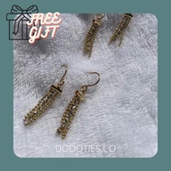 G00082| DIAMOND STRIP EARRINGS| DIAMOND EARRINGS