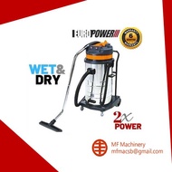 Mf EUROX VAC8002 80L Car Wash Industrial Vacuum Cleaner Dry Wet