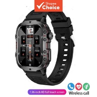 Men's Outdoor 3ATM Waterproof Smartwatch 100+ Sports Modes Oxygen Monitor Jam Pintar Lelaki Kalis Ai