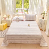 Dansunreve ผ้าปูที่นอน Cotton ลวดลายไดโนเสาร์/แพนด้า/สุนัข Flat Sheet ผ้าปู 3ฟุต/3.5ฟุต/5ฟุต/6ฟุต/6.